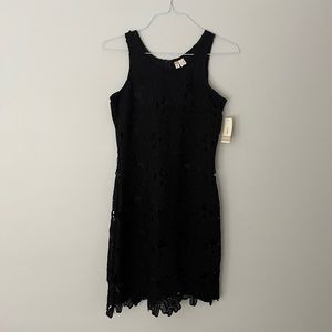 Black mini dress. Never worn